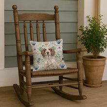 Load image into Gallery viewer, Liver Belton English Setter Coastal Sea Glass Throw Pillow
