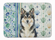 Load image into Gallery viewer, Finnish Lapphund Coastal Sea Glass Memory Foam Kitchen Mat