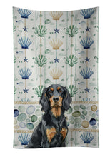 Load image into Gallery viewer, Gordon Setter Coastal Sea Glass Kitchen Towel
