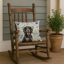 Load image into Gallery viewer, Gordon Setter Coastal Sea Glass Throw Pillow