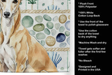 Load image into Gallery viewer, Fawn Greyhound Coastal Sea Glass Kitchen Towel