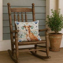 Load image into Gallery viewer, Red Greyhound Coastal Sea Glass Throw Pillow