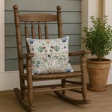 Load image into Gallery viewer, White Greyhound Coastal Sea Glass Throw Pillow