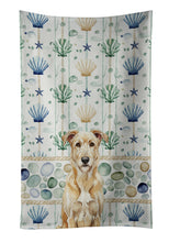 Load image into Gallery viewer, Wheaten Irish Wolfhound Coastal Sea Glass Kitchen Towel