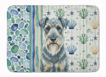 Load image into Gallery viewer, Kerry Blue Terrier Coastal Sea Glass Memory Foam Kitchen Mat