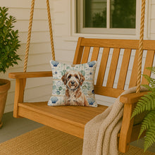 Load image into Gallery viewer, Lagotto Romagnolo Coastal Sea Glass Throw Pillow