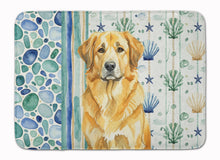 Load image into Gallery viewer, Lion Yellow Leonberger Coastal Sea Glass Memory Foam Kitchen Mat