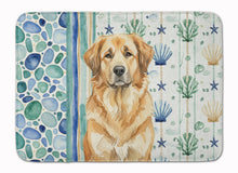 Load image into Gallery viewer, Sandy Leonberger Coastal Sea Glass Memory Foam Kitchen Mat