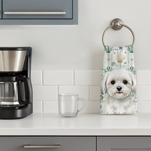 Load image into Gallery viewer, Maltese Coastal Sea Glass Kitchen Towel