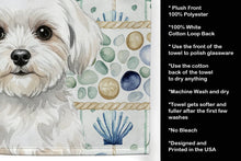 Load image into Gallery viewer, Maltese Coastal Sea Glass Kitchen Towel