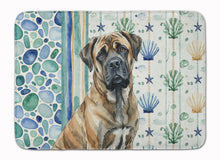 Load image into Gallery viewer, Brindle Mastiff Coastal Sea Glass Memory Foam Kitchen Mat