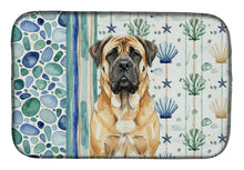 Load image into Gallery viewer, Fawn Mastiff Coastal Sea Glass Dish Drying Mat