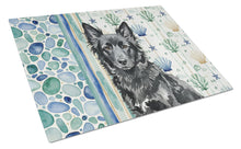 Load image into Gallery viewer, Mudi Coastal Sea Glass Glass Cutting Board