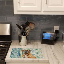 Load image into Gallery viewer, Neapolitan Mastiff Coastal Sea Glass Glass Cutting Board