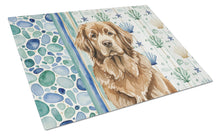 Load image into Gallery viewer, Brown Newfoundland Coastal Sea Glass Glass Cutting Board