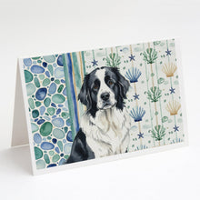 Load image into Gallery viewer, Landseer Newfoundland Coastal Sea Glass Greeting Cards Pack of 8