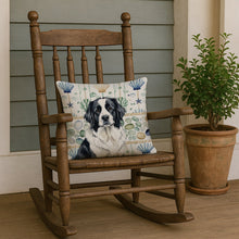 Load image into Gallery viewer, Landseer Newfoundland Coastal Sea Glass Throw Pillow