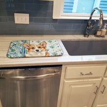 Load image into Gallery viewer, Corgi Coastal Sea Glass Dish Drying Mat
