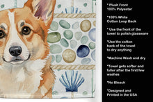 Load image into Gallery viewer, Corgi Coastal Sea Glass Kitchen Towel