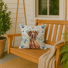 Load image into Gallery viewer, Liver Pointer Coastal Sea Glass Throw Pillow