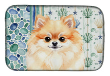 Load image into Gallery viewer, Pomeranian Coastal Sea Glass Dish Drying Mat