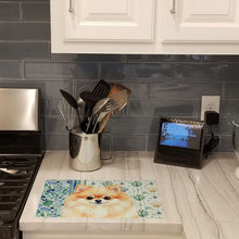 Load image into Gallery viewer, Pomeranian Coastal Sea Glass Glass Cutting Board