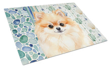Load image into Gallery viewer, Pomeranian Coastal Sea Glass Glass Cutting Board