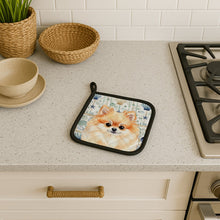 Load image into Gallery viewer, Pomeranian Coastal Sea Glass Pair of Pot Holders