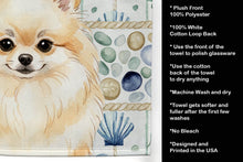 Load image into Gallery viewer, Cream Pomeranian Coastal Sea Glass Kitchen Towel