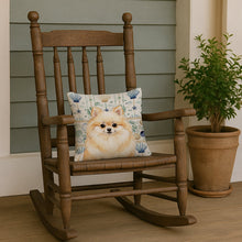 Load image into Gallery viewer, Cream Pomeranian Coastal Sea Glass Throw Pillow