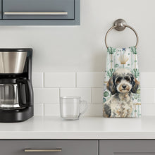 Load image into Gallery viewer, Toy Parti Poodle Coastal Sea Glass Kitchen Towel