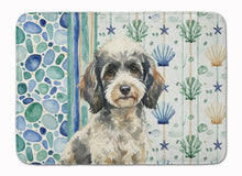 Load image into Gallery viewer, Toy Parti Poodle Coastal Sea Glass Memory Foam Kitchen Mat