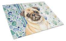 Load image into Gallery viewer, Fawn Pug Coastal Sea Glass Glass Cutting Board