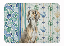 Load image into Gallery viewer, Grizzle Saluki Coastal Sea Glass Memory Foam Kitchen Mat