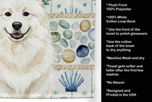 Load image into Gallery viewer, Cream Samoyed Coastal Sea Glass Kitchen Towel