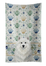 Load image into Gallery viewer, White Samoyed Coastal Sea Glass Kitchen Towel