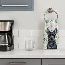 Load image into Gallery viewer, Scottish Terrier Coastal Sea Glass Kitchen Towel