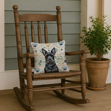 Load image into Gallery viewer, Scottish Terrier Coastal Sea Glass Throw Pillow