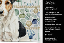 Load image into Gallery viewer, Smooth Fox Terrier Coastal Sea Glass Kitchen Towel