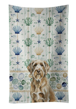 Load image into Gallery viewer, Spinone Italiano Coastal Sea Glass Kitchen Towel