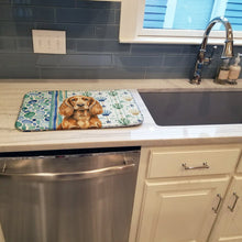 Load image into Gallery viewer, Sussex Spaniel Coastal Sea Glass Dish Drying Mat