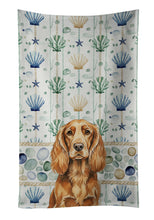 Load image into Gallery viewer, Sussex Spaniel Coastal Sea Glass Kitchen Towel