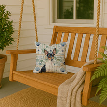 Load image into Gallery viewer, Toy Fox Terrier Coastal Sea Glass Throw Pillow