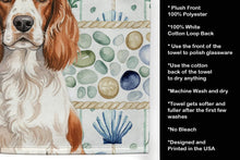 Load image into Gallery viewer, Welsh Springer Spaniel Coastal Sea Glass Kitchen Towel