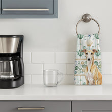 Load image into Gallery viewer, Fawn Whippet Coastal Sea Glass Kitchen Towel