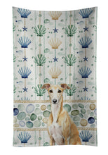 Load image into Gallery viewer, Fawn Whippet Coastal Sea Glass Kitchen Towel