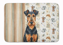 Load image into Gallery viewer, Airedale Terrier Coffee Bar Memory Foam Kitchen Mat