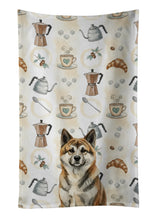 Load image into Gallery viewer, Brindle Akita Coffee Bar Kitchen Towel