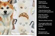 Load image into Gallery viewer, Red Akita Coffee Bar Kitchen Towel