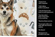 Load image into Gallery viewer, Sesame Akita Coffee Bar Kitchen Towel